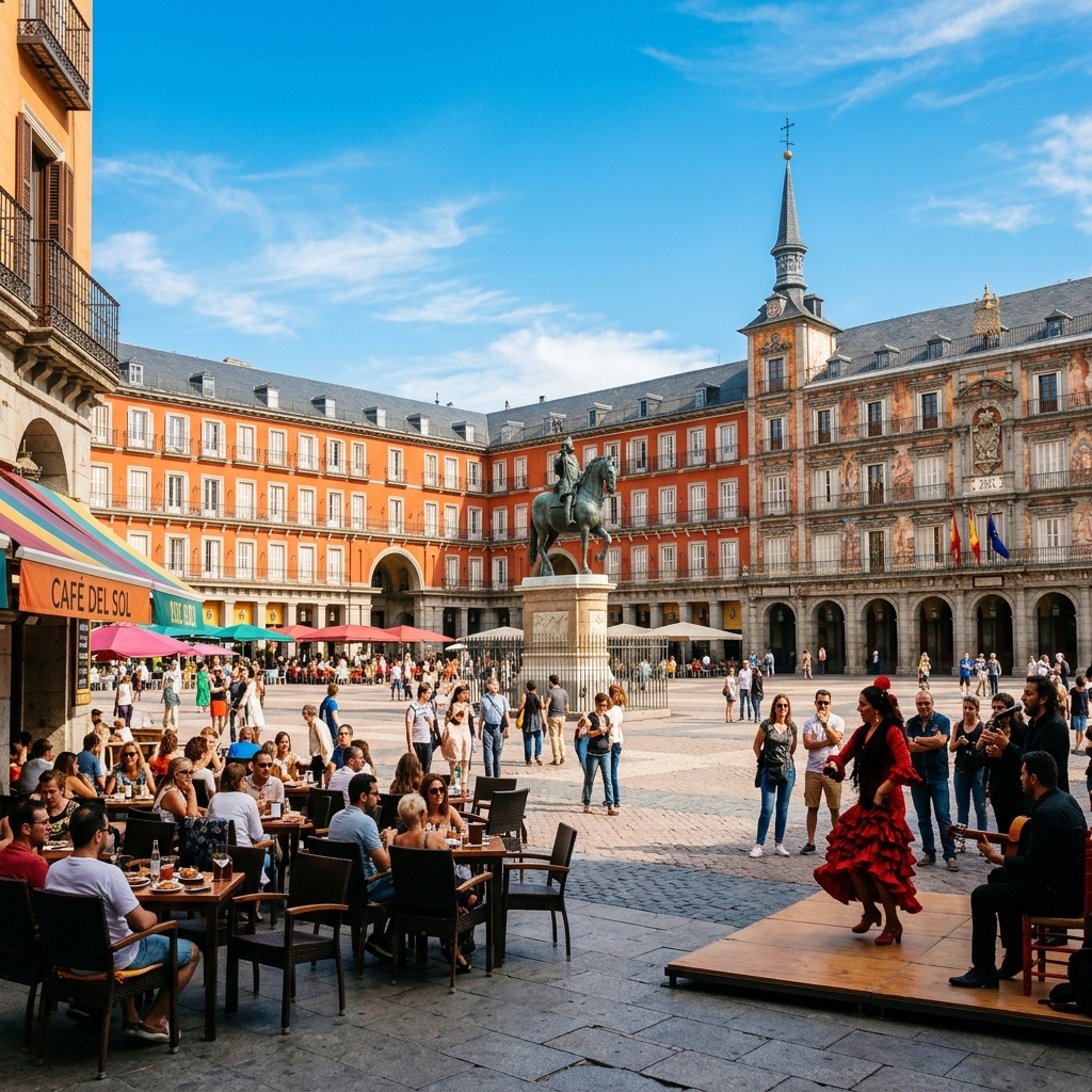 Madrid Barcelona Spain