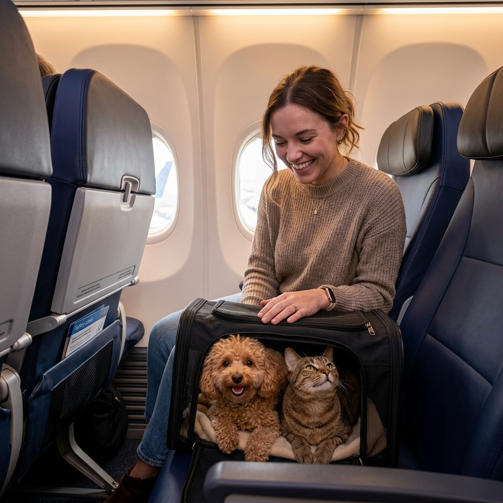 Viajar con mascotas asistencia de vuelo